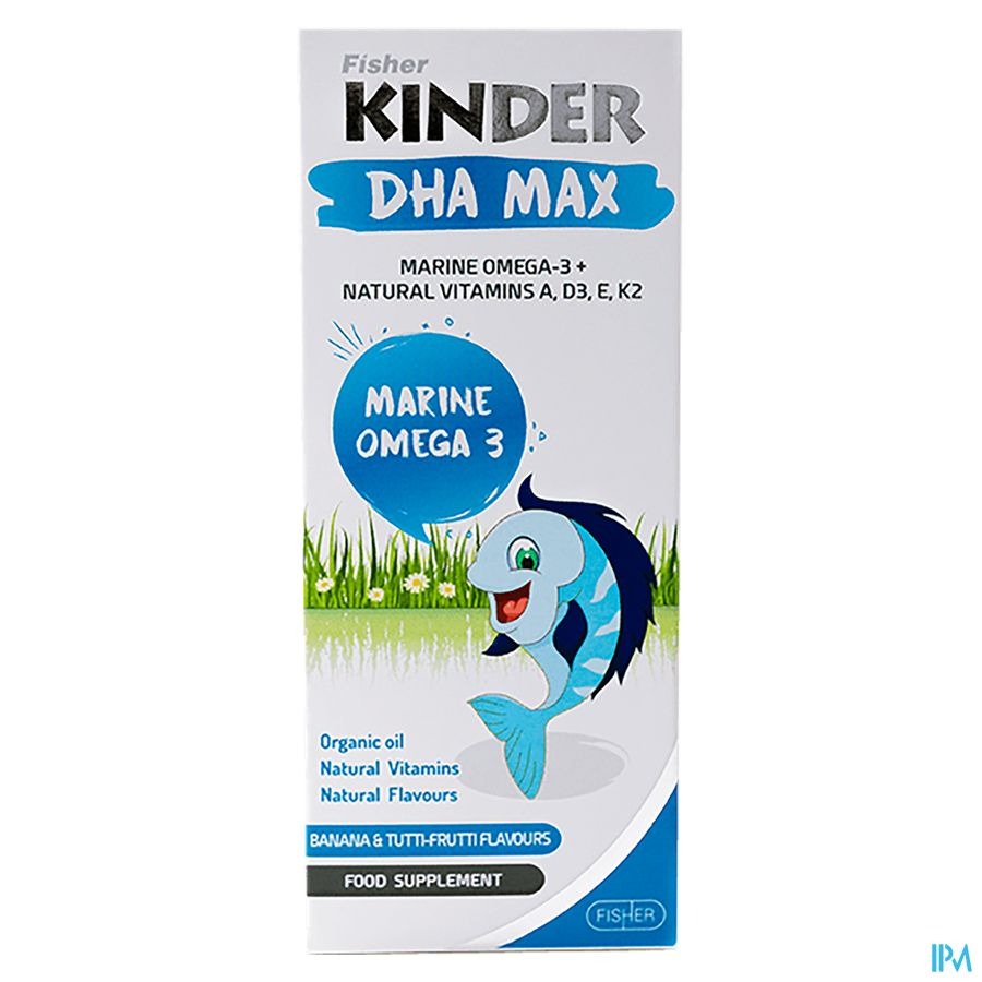 Fisher Kinder Omega 3 Dha Max 125ml