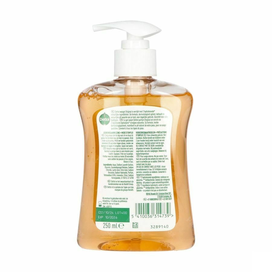Dettolhygiene Wasgel Original 250ml