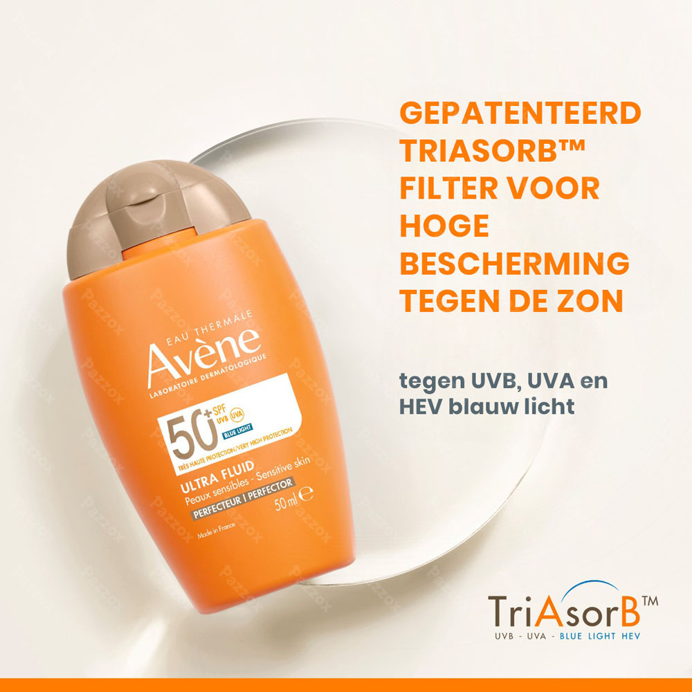 Avène Zonnebescherming Ultra Fluide SPF50+ 50ml