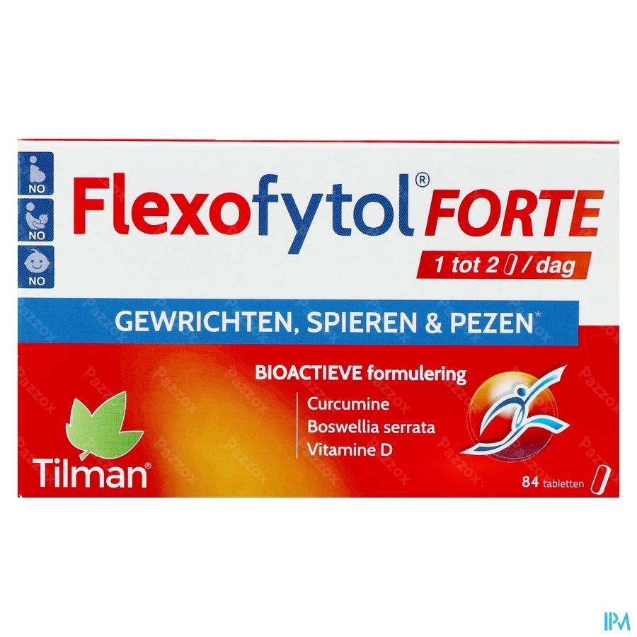 Flexofytol Forte Gewrichten, Spieren en Pezen 84 Tabletten 