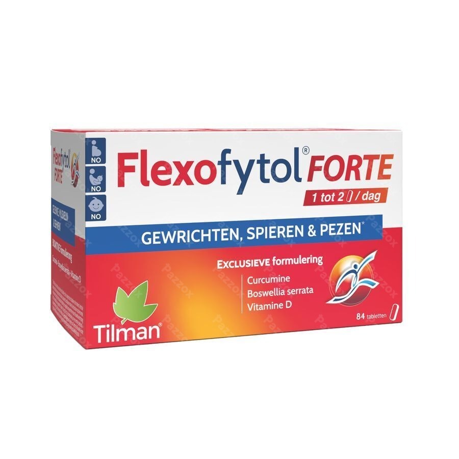 Flexofytol Forte Gewrichten, Spieren en Pezen 84 Tabletten 