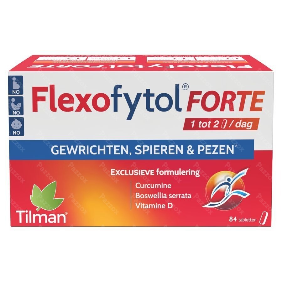 Flexofytol Forte Gewrichten, Spieren en Pezen 84 Tabletten 