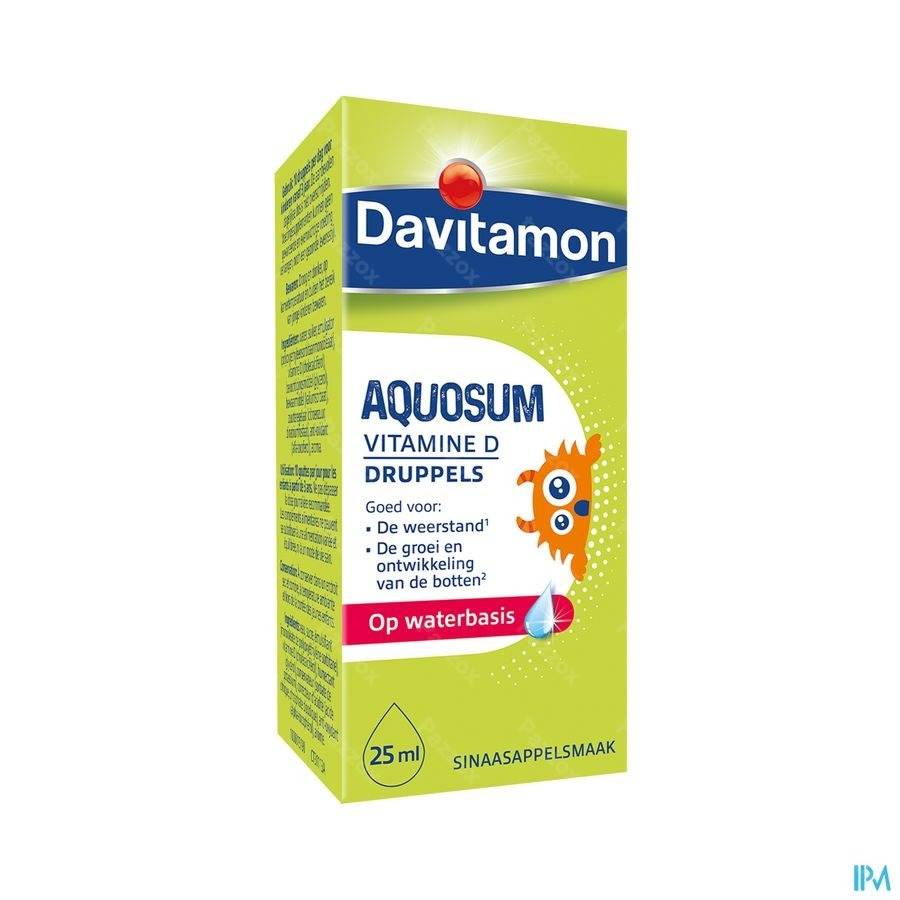 Davitamon Aquosum Vitamine D Druppels 25ml