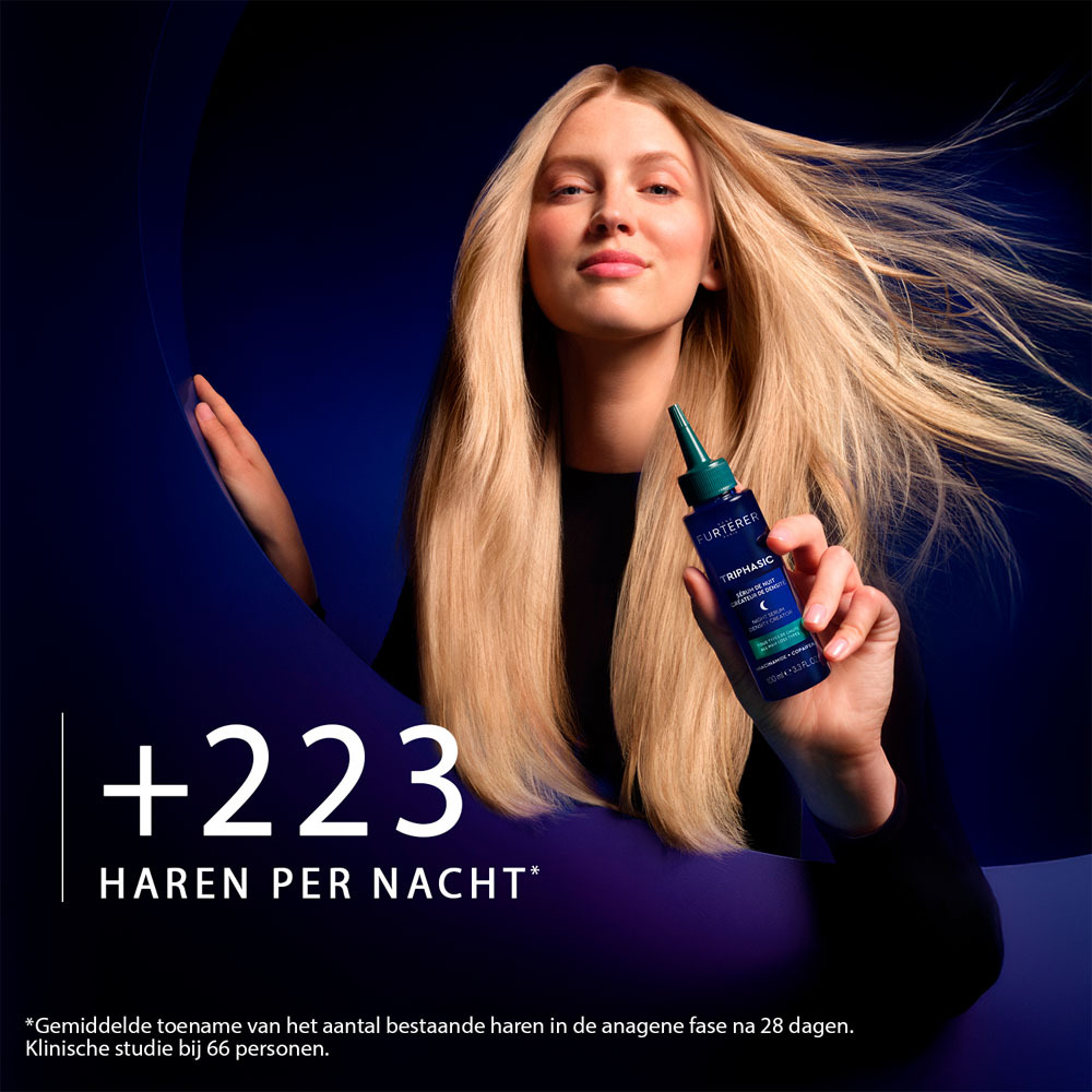 René Furterer Triphasic Nachtserum densiteit-versterkend, anti-haaruitval, voor alle haartypes 100ml