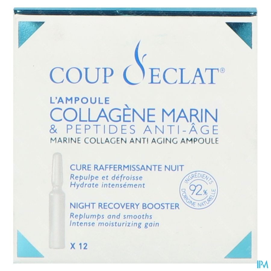 Coup D'Eclat Anti Age Collageen 12x1ml Ampulles