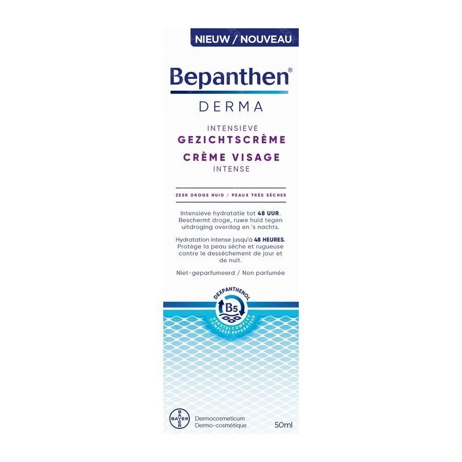 Bepanthen Derma Intensieve Gezichtscreme Tube 50ml