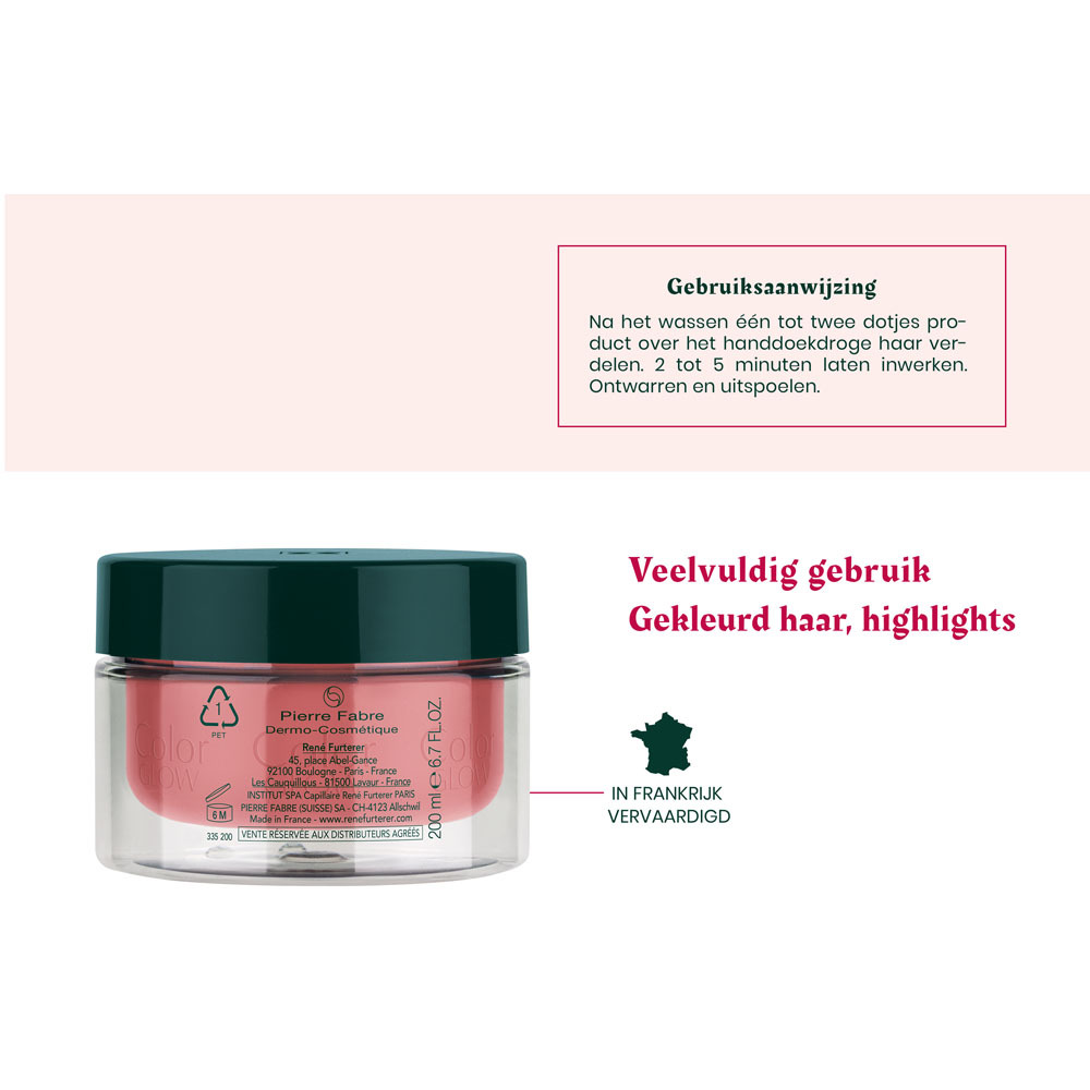 Furterer Color Glow Herstellend Glansmasker 200ml