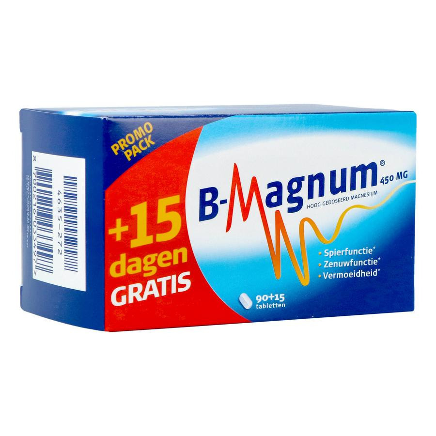 B-magnum Promopack 90 Tabletten + 15 Tabletten Gratis