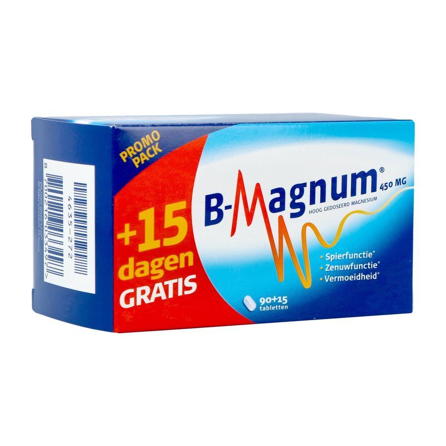 B-magnum Promopack 90 Tabletten + 15 Tabletten Gratis