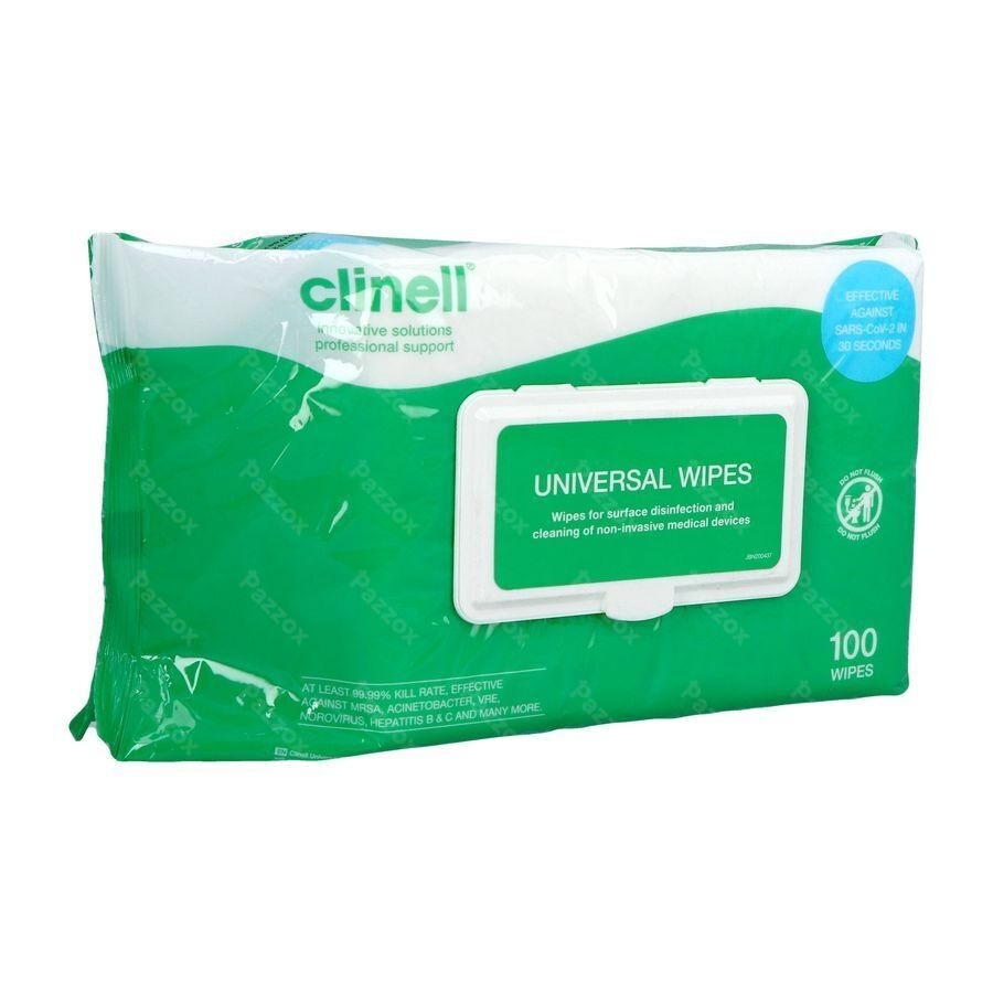 Clinell Universal Think Wipes 100