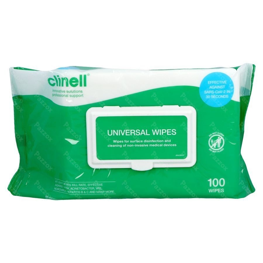 Clinell Universal Think Wipes 100
