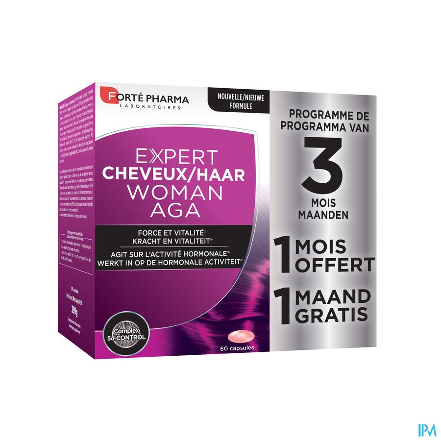 Beaute Expert Haar Woman Aga 180 Capsules