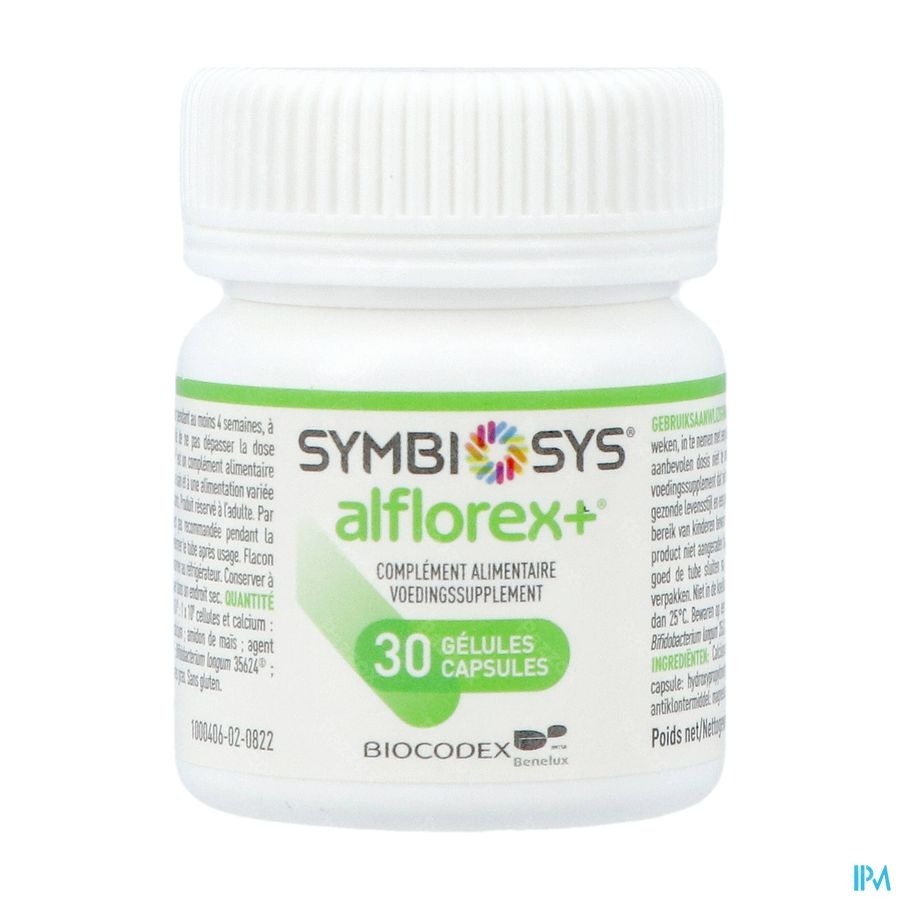 Symbiosys Alflorex+ Intestinaal comfort 30 Capsules