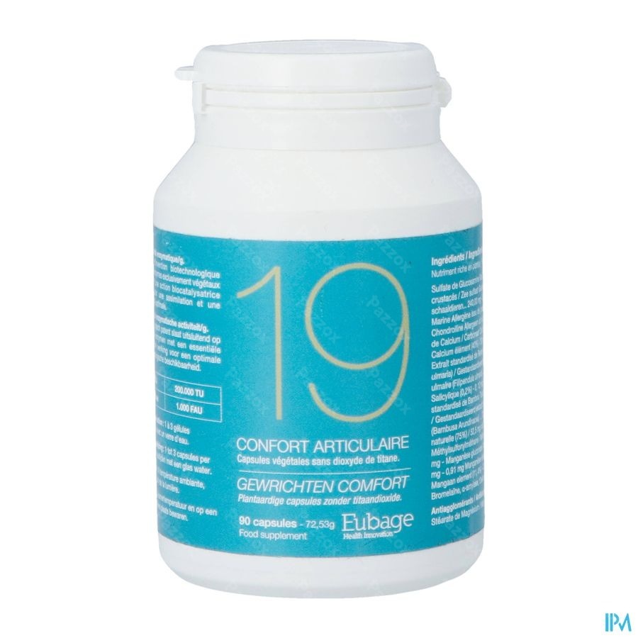 Eubage 19 Gewrichten Comfort 90 Capsules