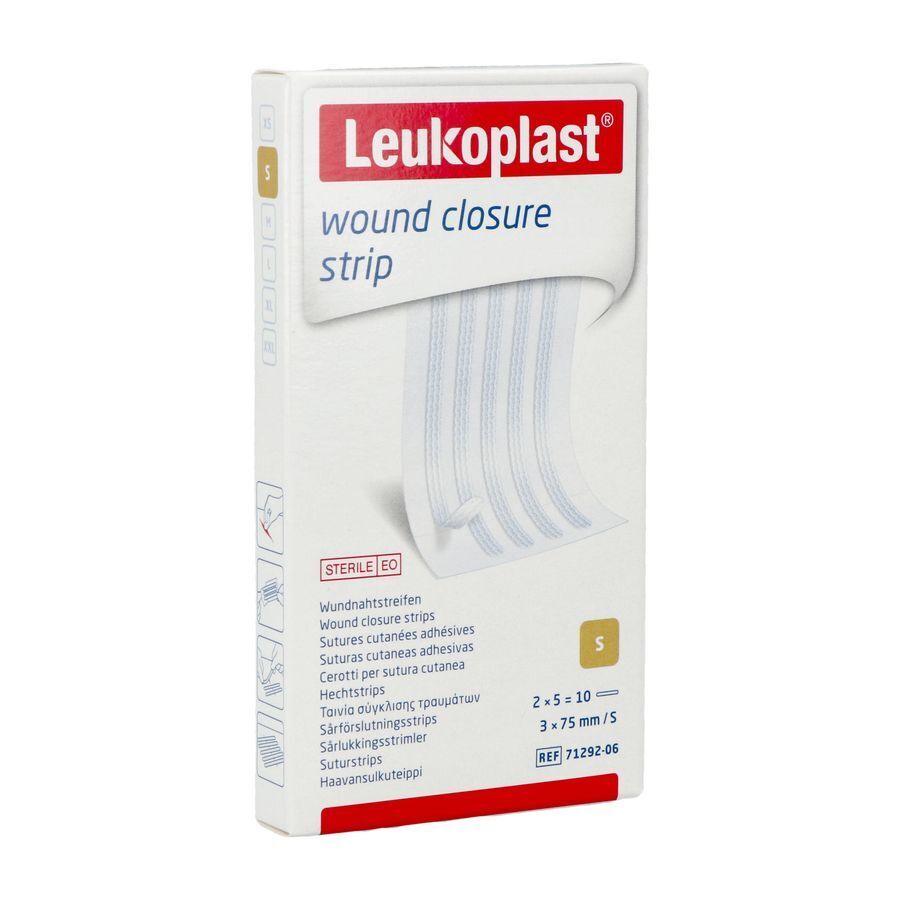 Leukoplast Wound Closure Strip 3x75mm 10
