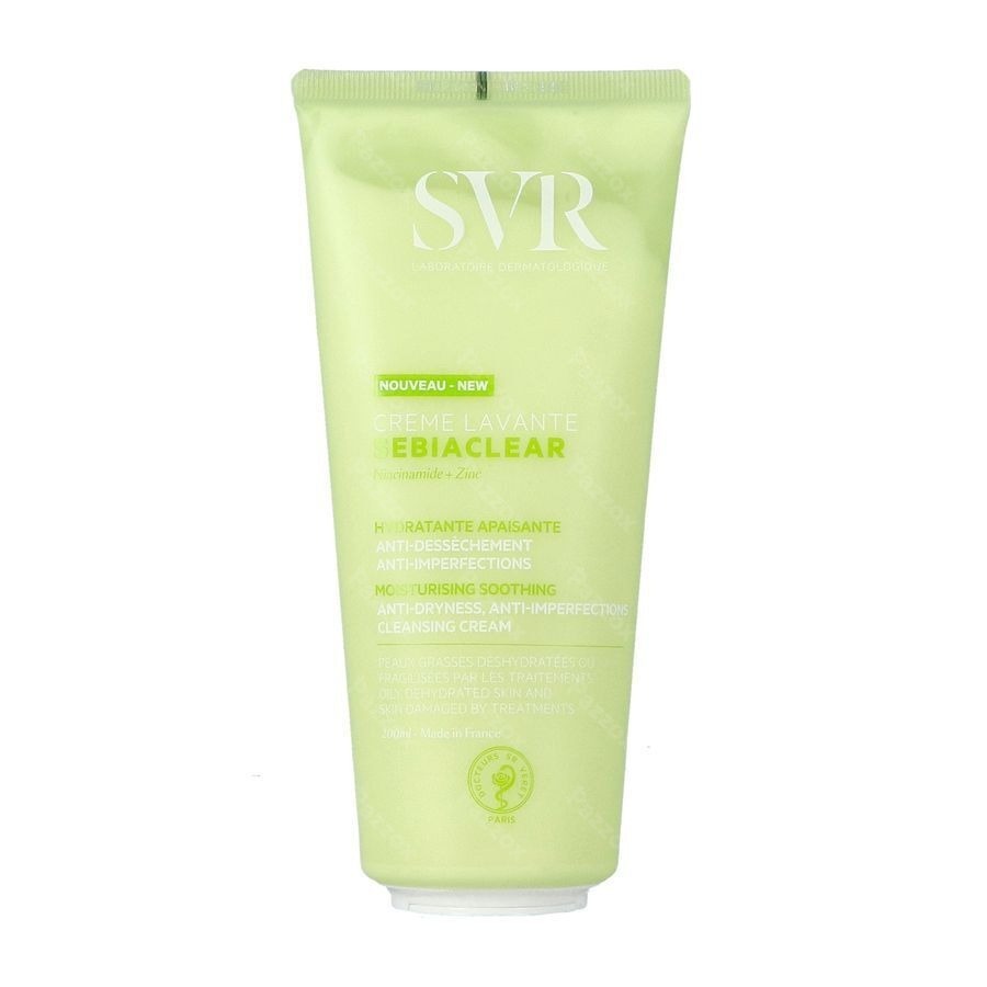 SVR Sebiaclear Reinigingscrème 200ml