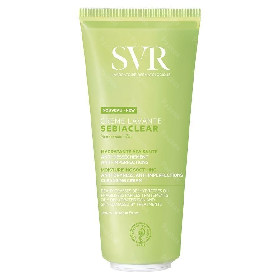 SVR Sebiaclear Reinigingscrème 200ml