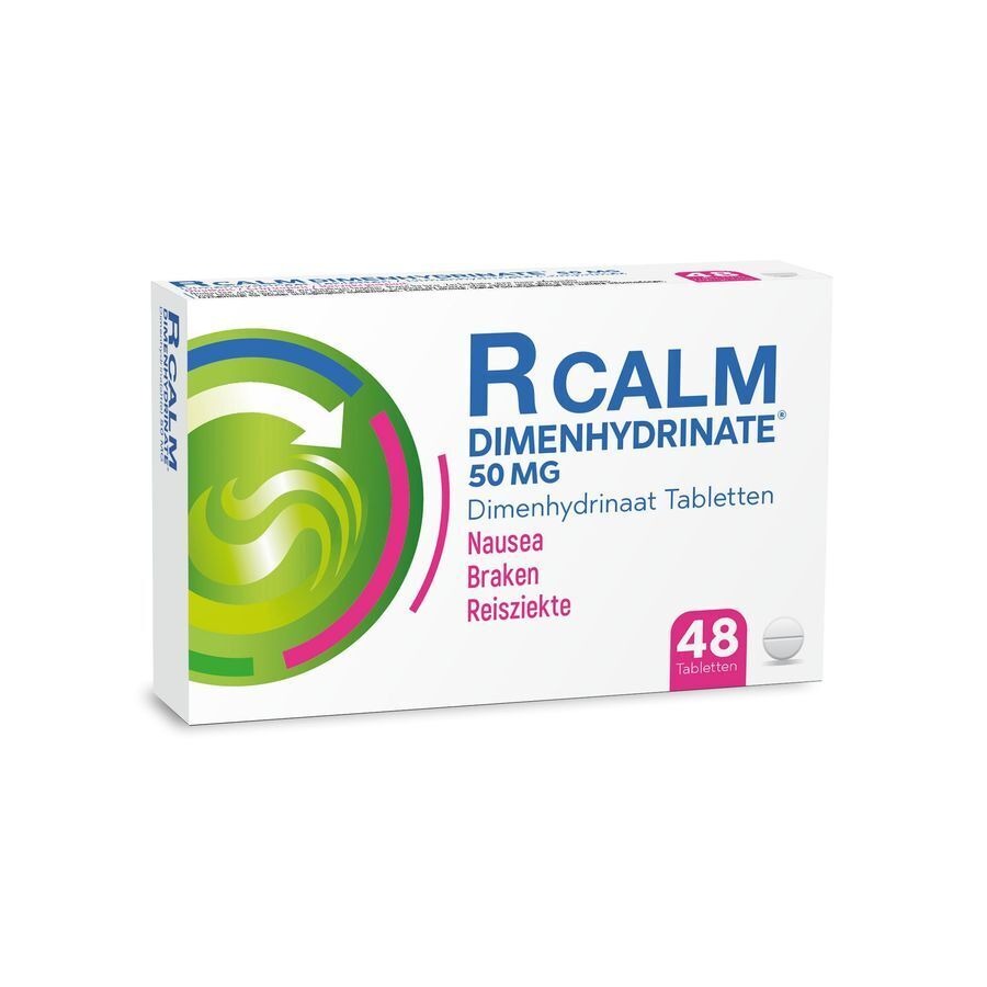 R Calm Dimenhydrinate 48 Tabl/comp