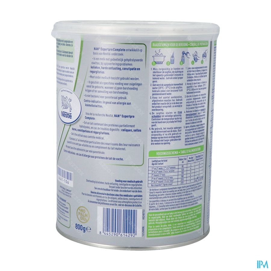 Nan ExpertPro Complete Zuigelingenmelk 0-12 Maanden 800g