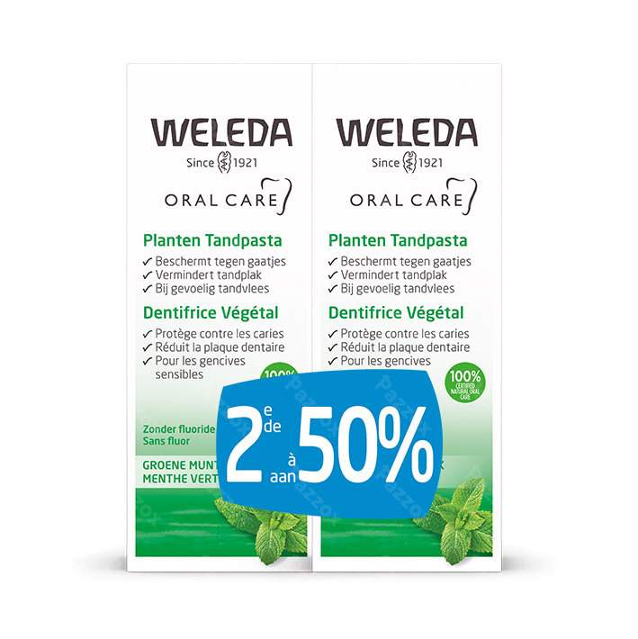 Weleda Planten Tandpasta Duopack 2x75ml