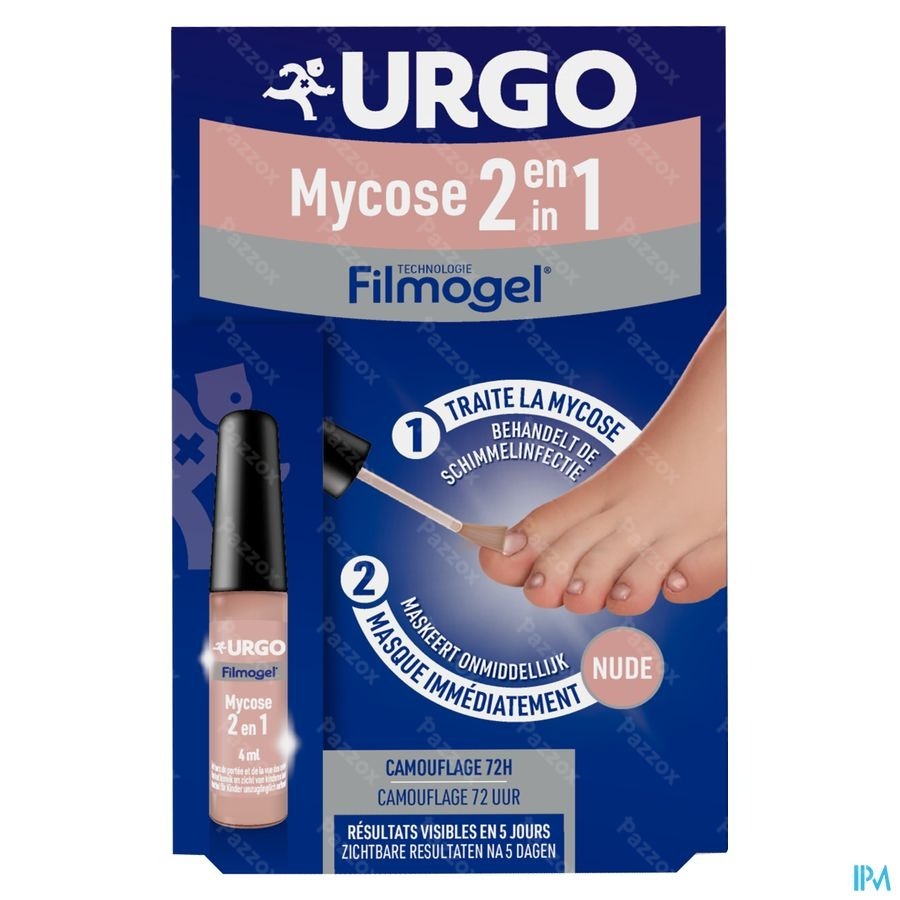 Urgo Mycose 2in1 Treat&color Filmogel 4ml