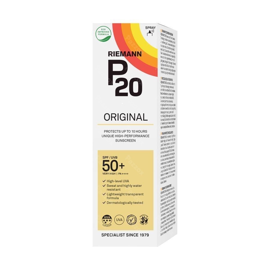 Riemann P20 Zonnespray SPF50+ 85ml