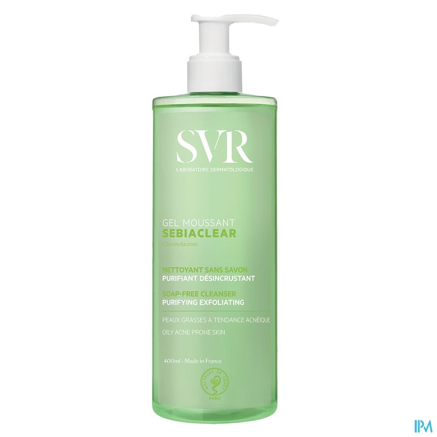 SVR Sebiaclear Schuimende Reinigingsgel 400ml