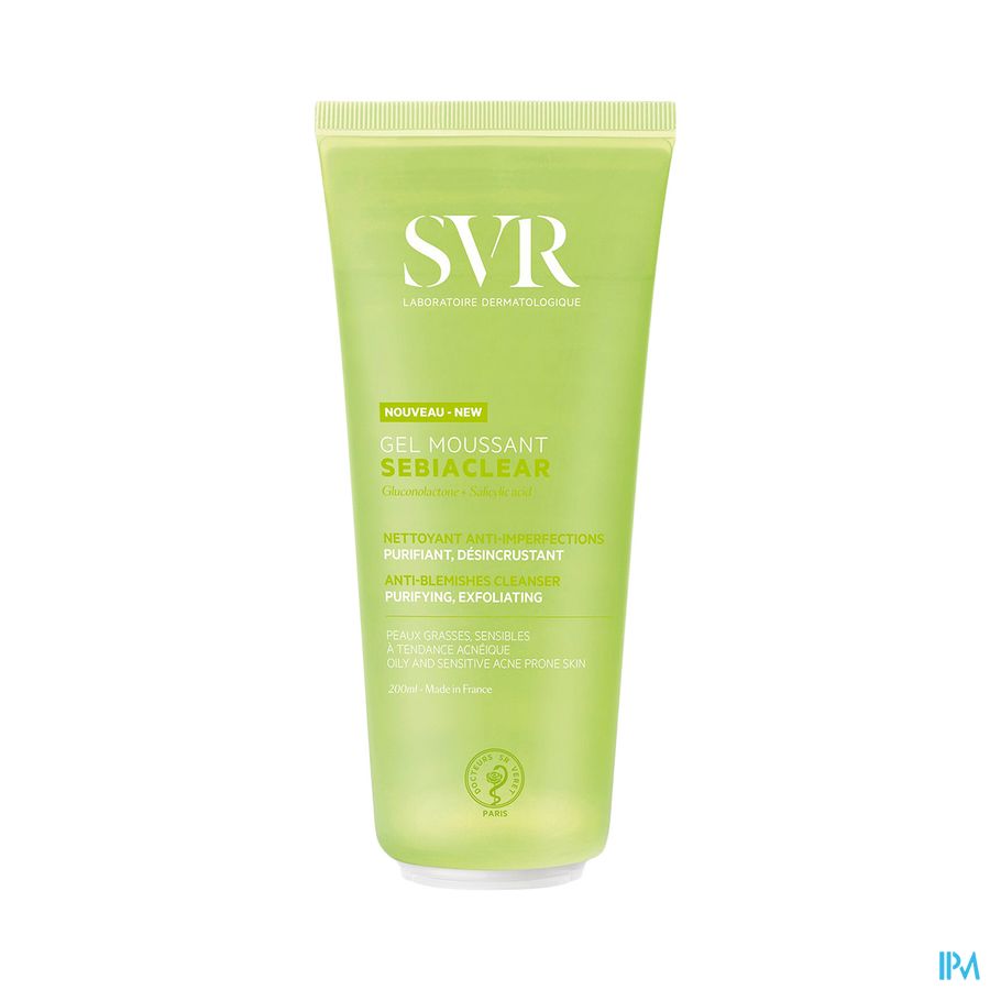 SVR Sebiaclear Schuimende Reinigingsgel 200ml
