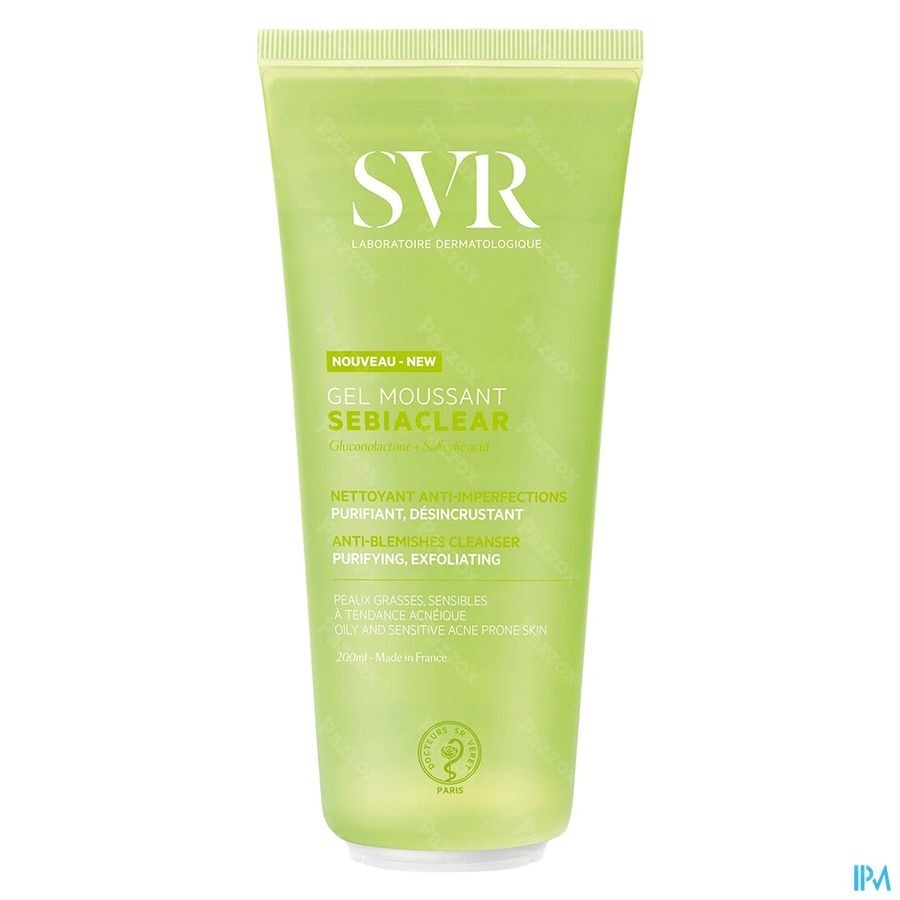SVR Sebiaclear Schuimende Reinigingsgel 200ml
