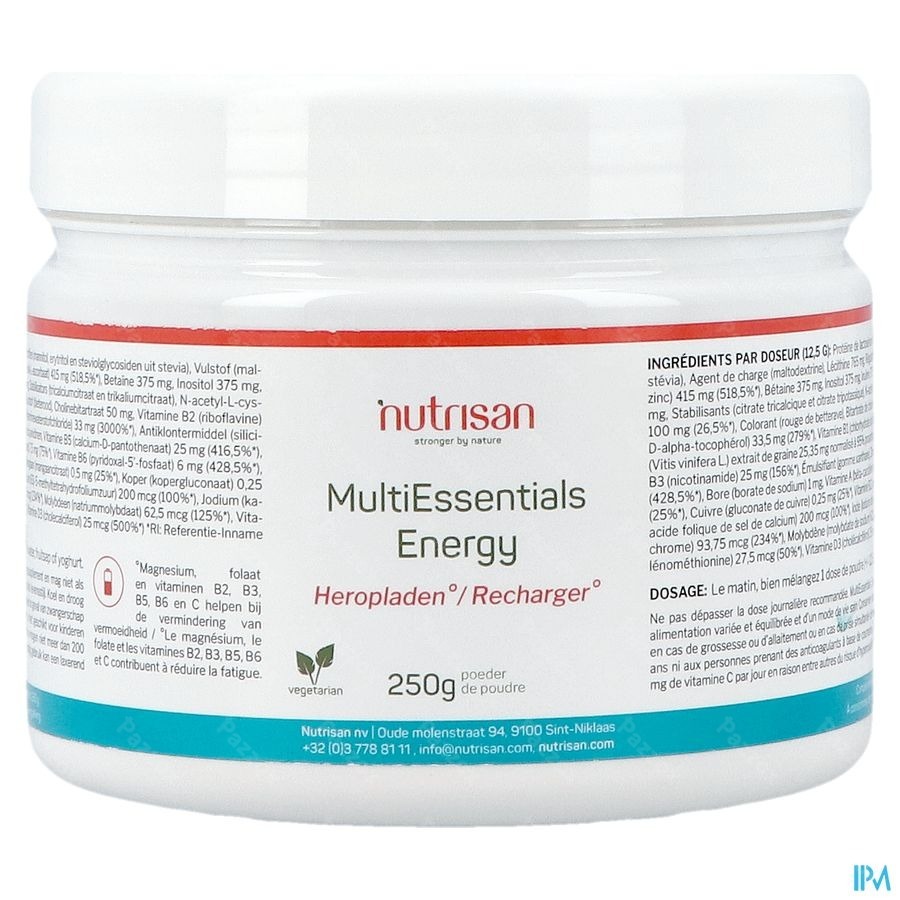 Nutrisan Multiessentials Energy 250g