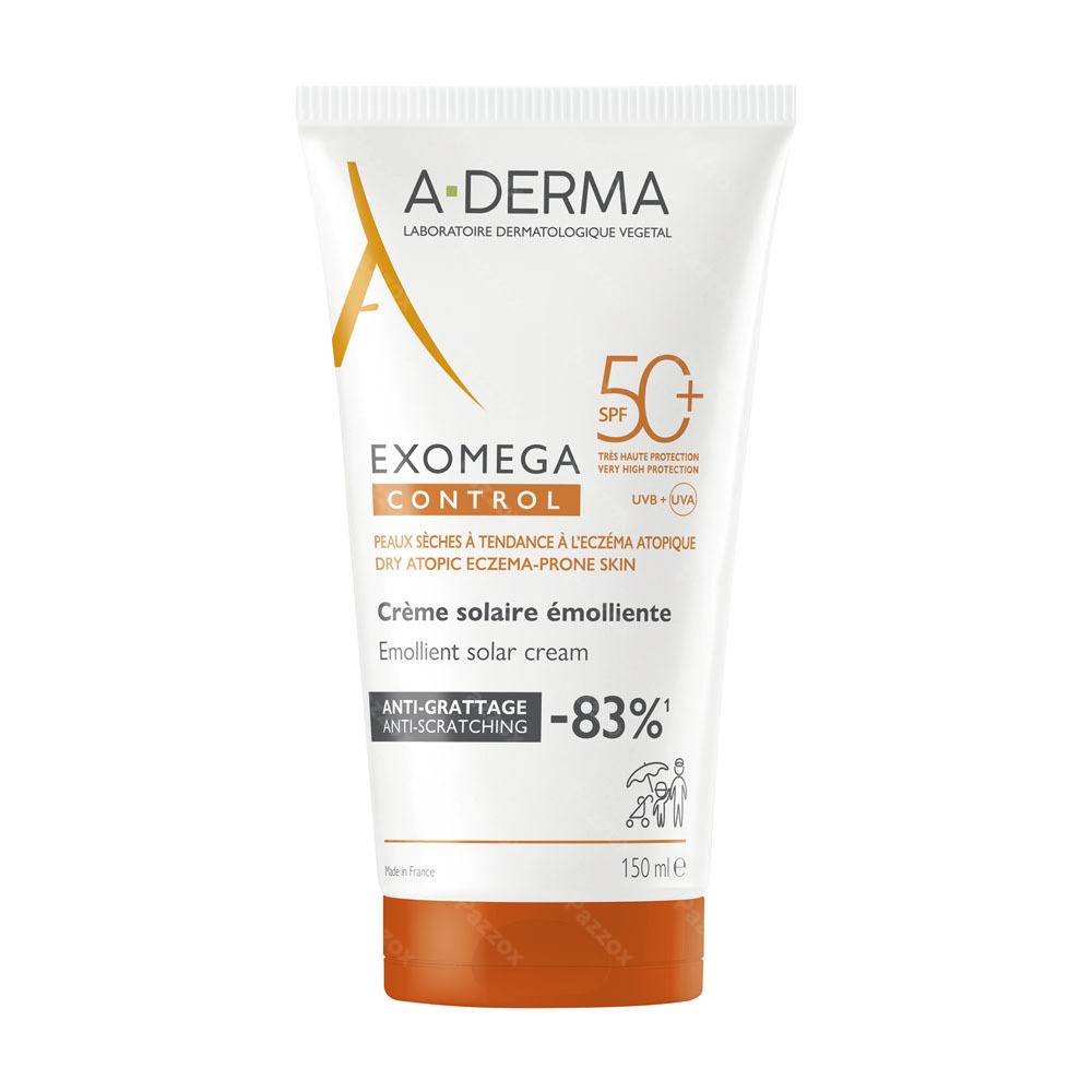 Aderma Exomega Control Zonnecreme Spf50+ 150ml