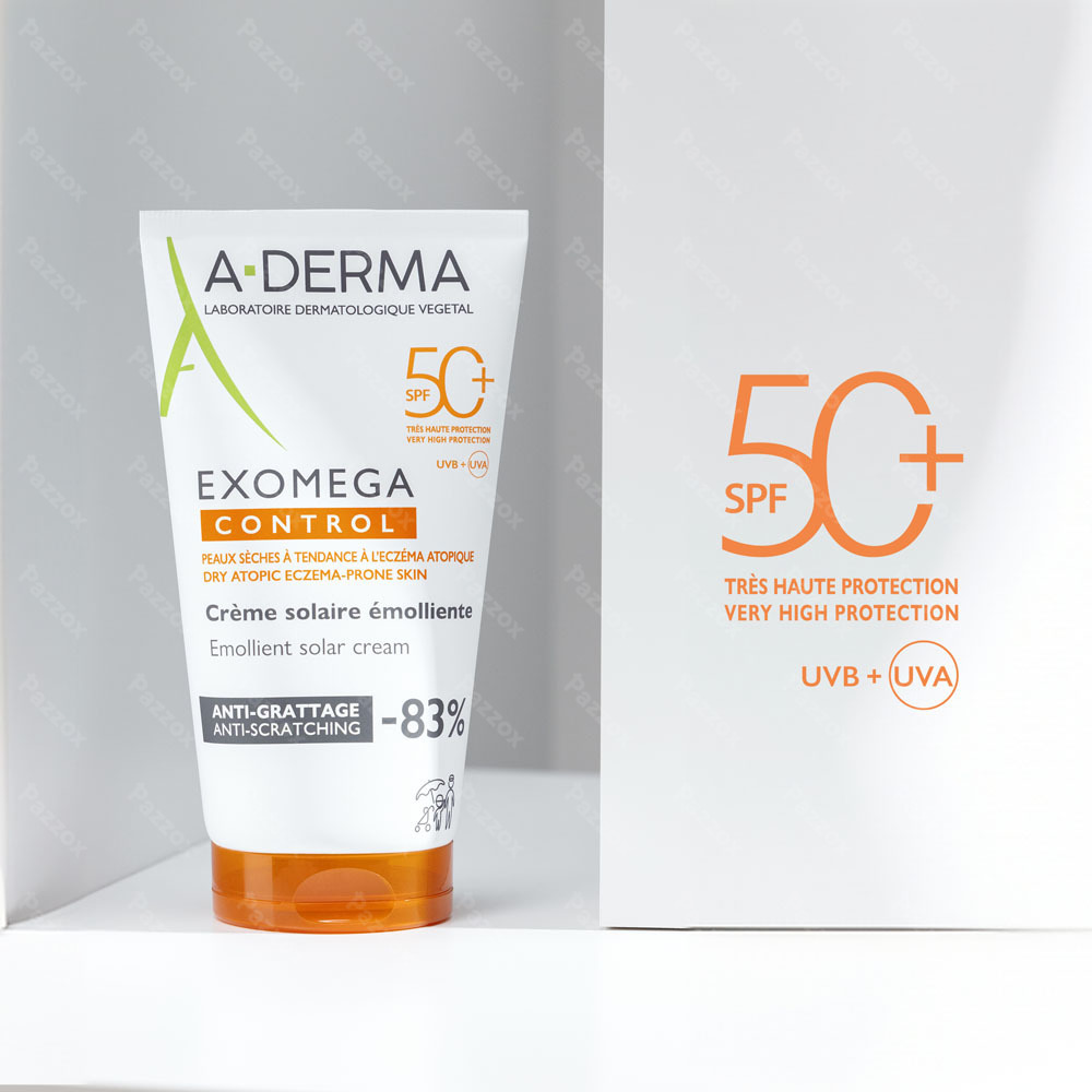 Aderma Exomega Control Zonnecreme Spf50+ 150ml