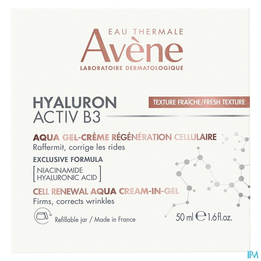 Avène Hyaluron Activ B3 Celvernieuwende Aqua Gel-Crème 50ml