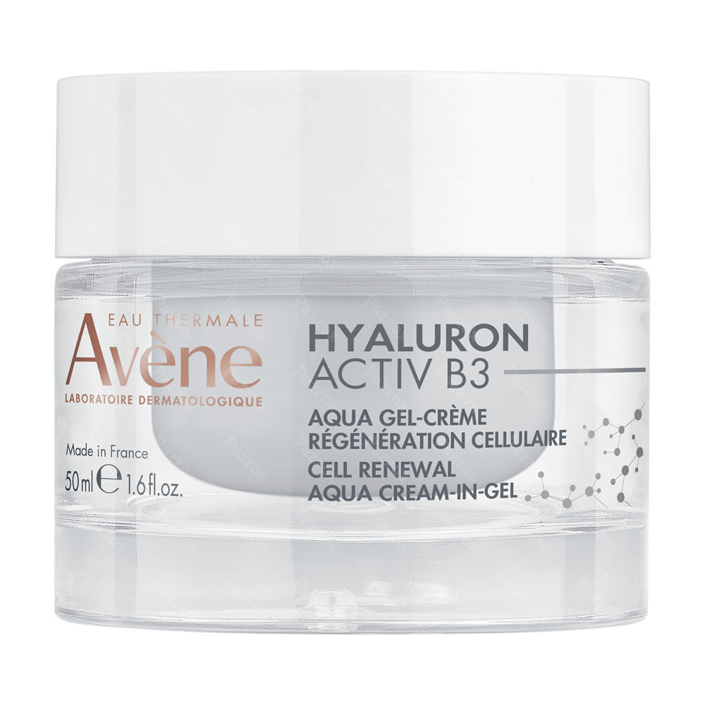 Avène Hyaluron Activ B3 Celvernieuwende Aqua gel-crème anti-aging, Hyaluronzuur & Niacinamide 50ml