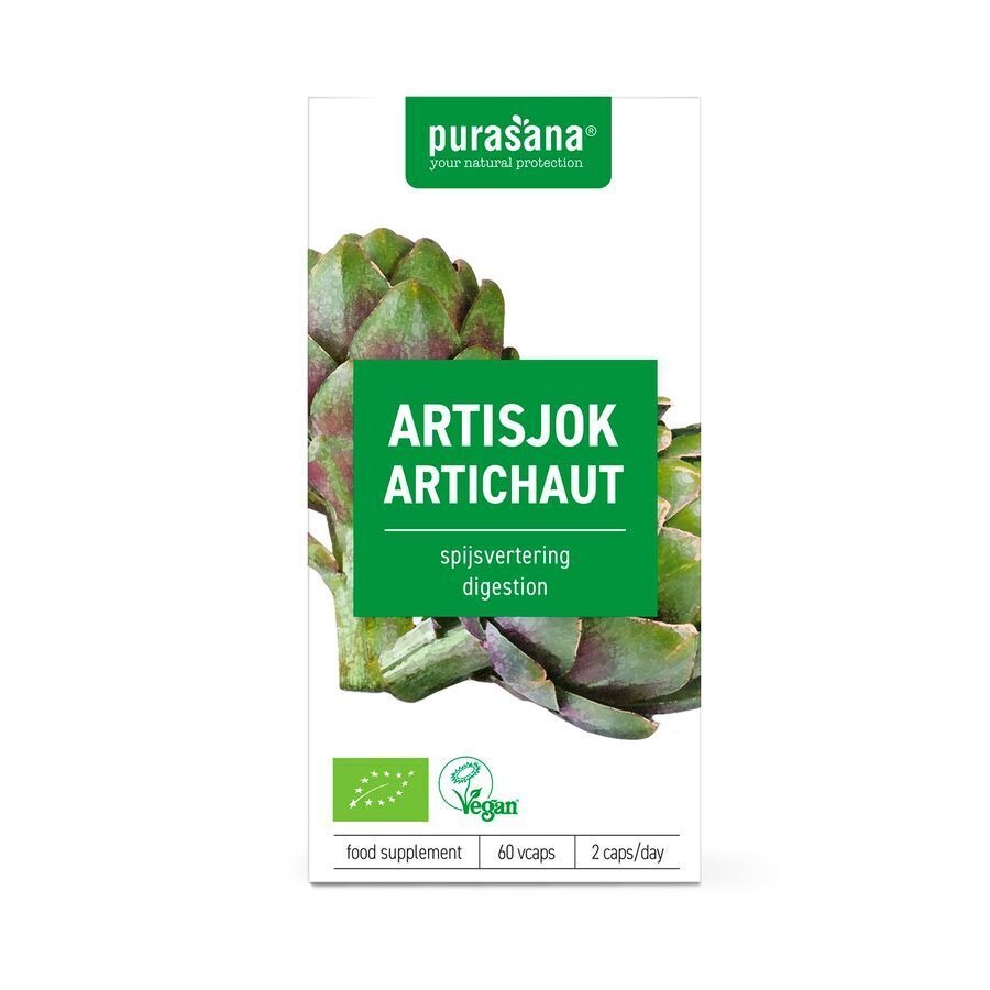 Purasana Vegan Artisjok V-caps 60