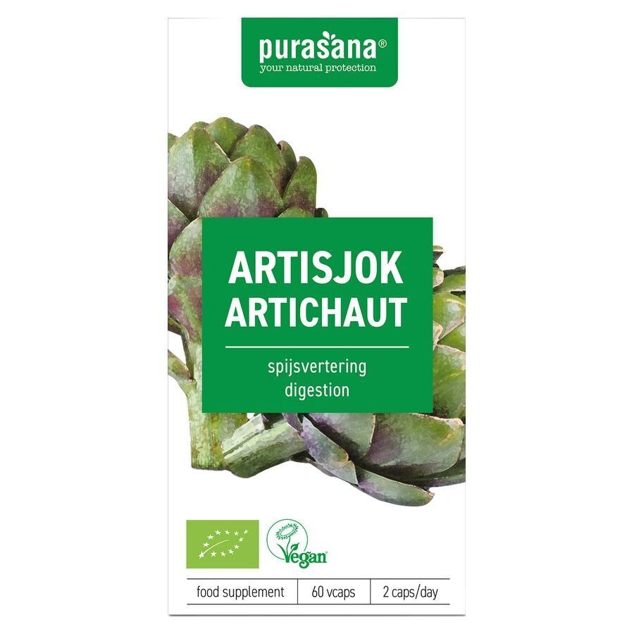 Purasana Vegan Artisjok V-caps 60