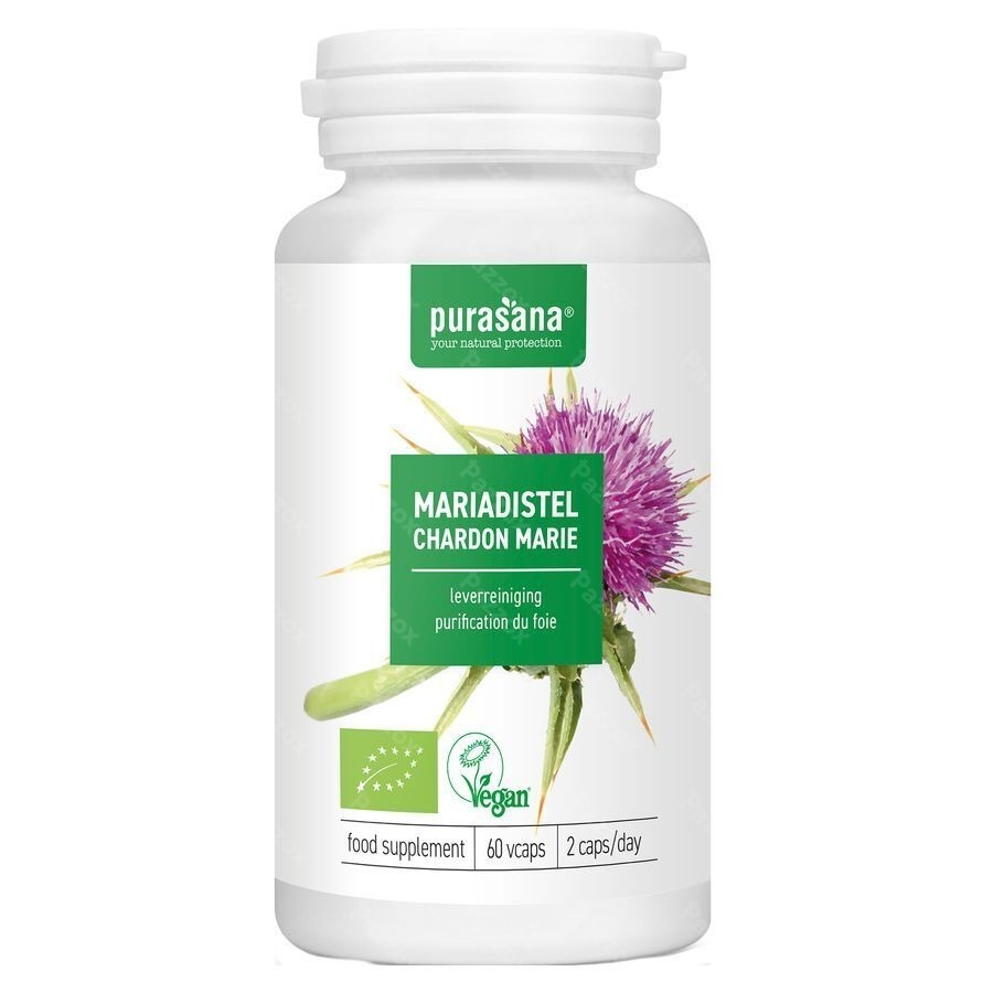 Purasana Vegan Mariadistel V-caps 60