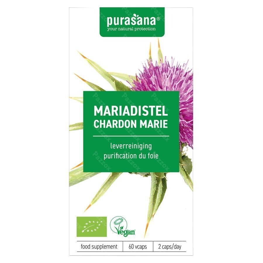Purasana Vegan Mariadistel V-caps 60