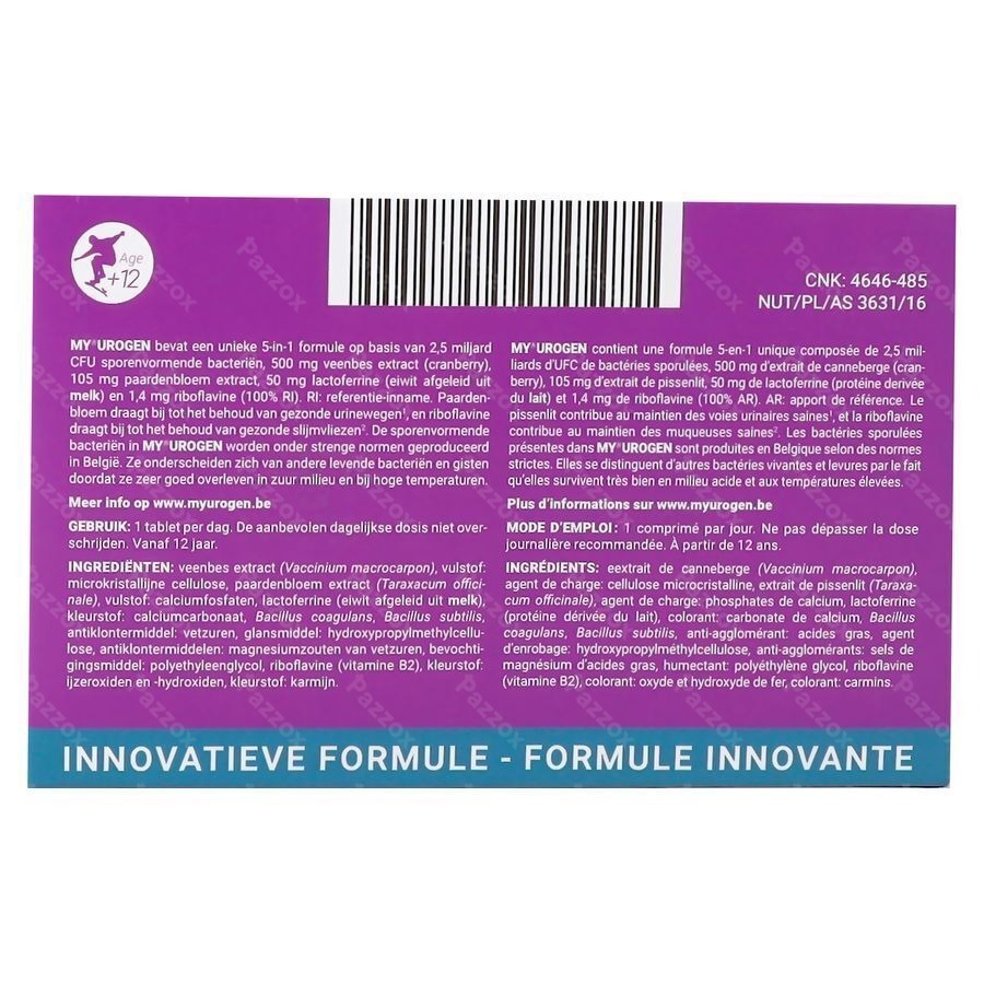 My Urogen Gezonde Urinewegen 90 Tabletten