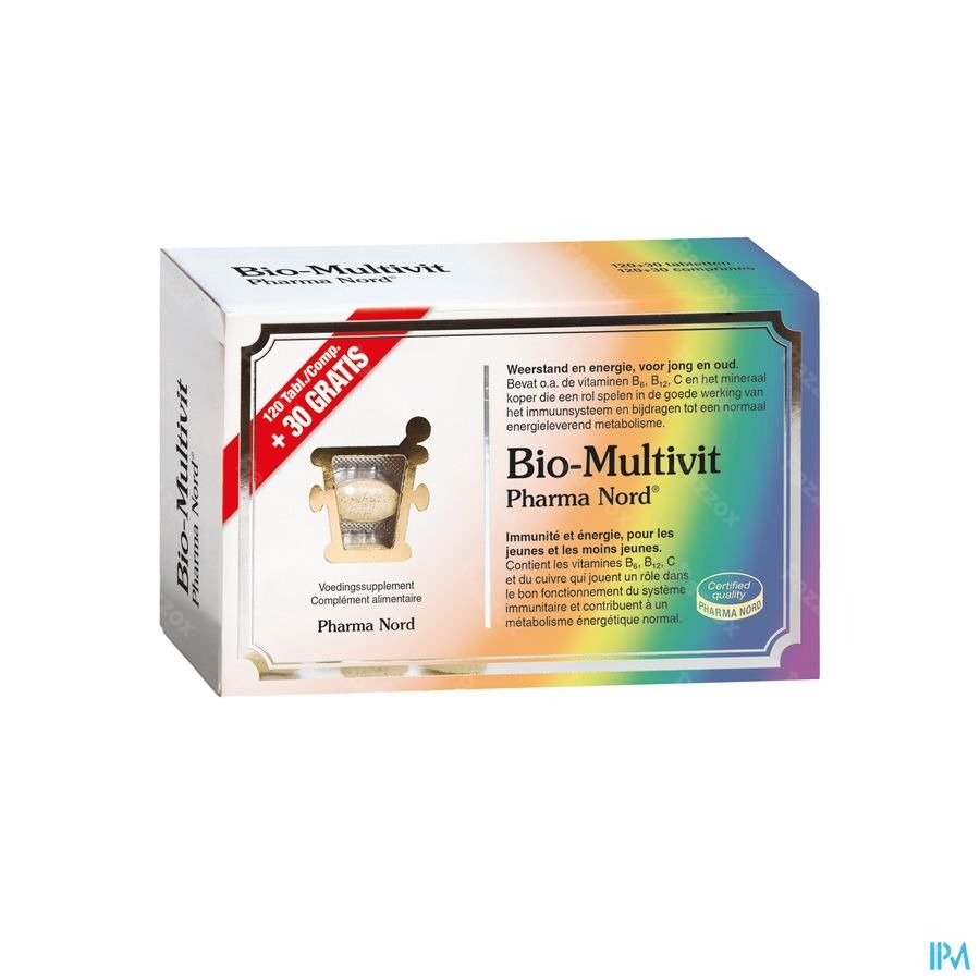 Pharma Nord Bio-Multivit 120+30 Tabletten Gratis