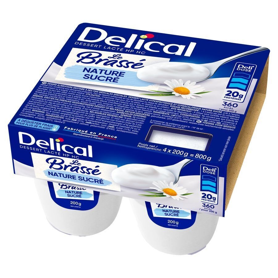 Delical Le Brasse Natuur 4x200g