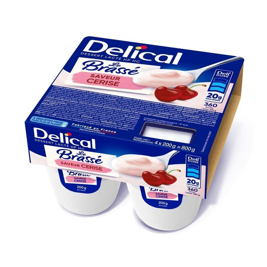 Delical Le Brasse Kers 4x200g