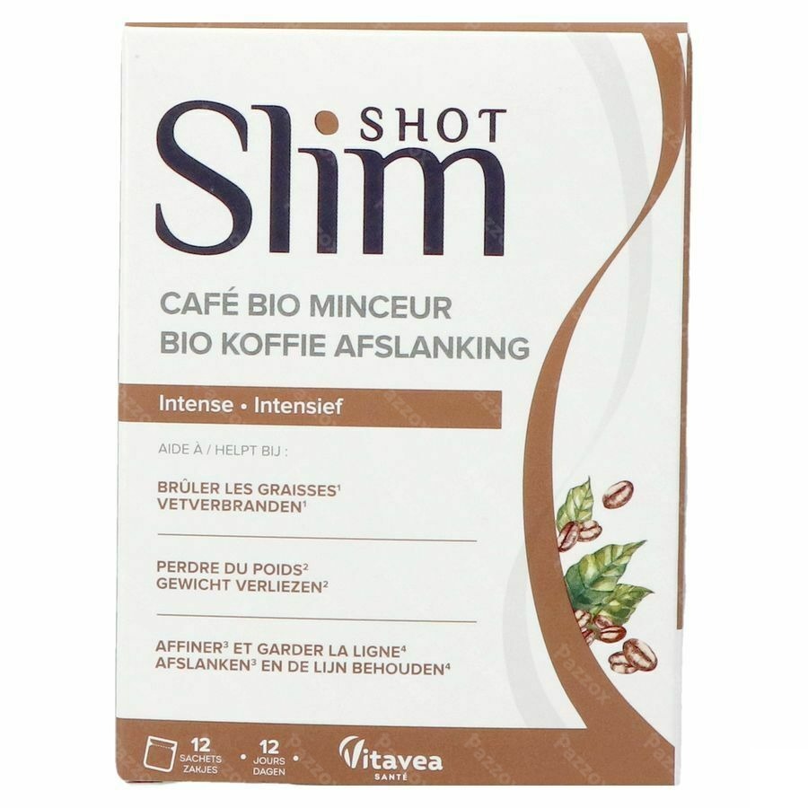 Vitavea Slimshot Koffie Bio Zakje 12