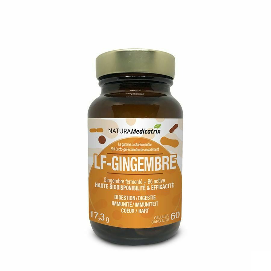 Lacto Fermentee Gingembre Caps 60
