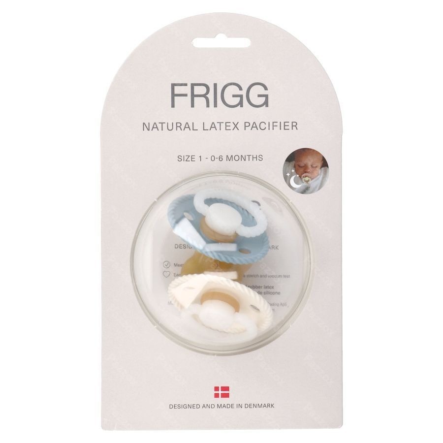 Frigg Rope Night Fopspenen Latex T1 Stone/cream 2