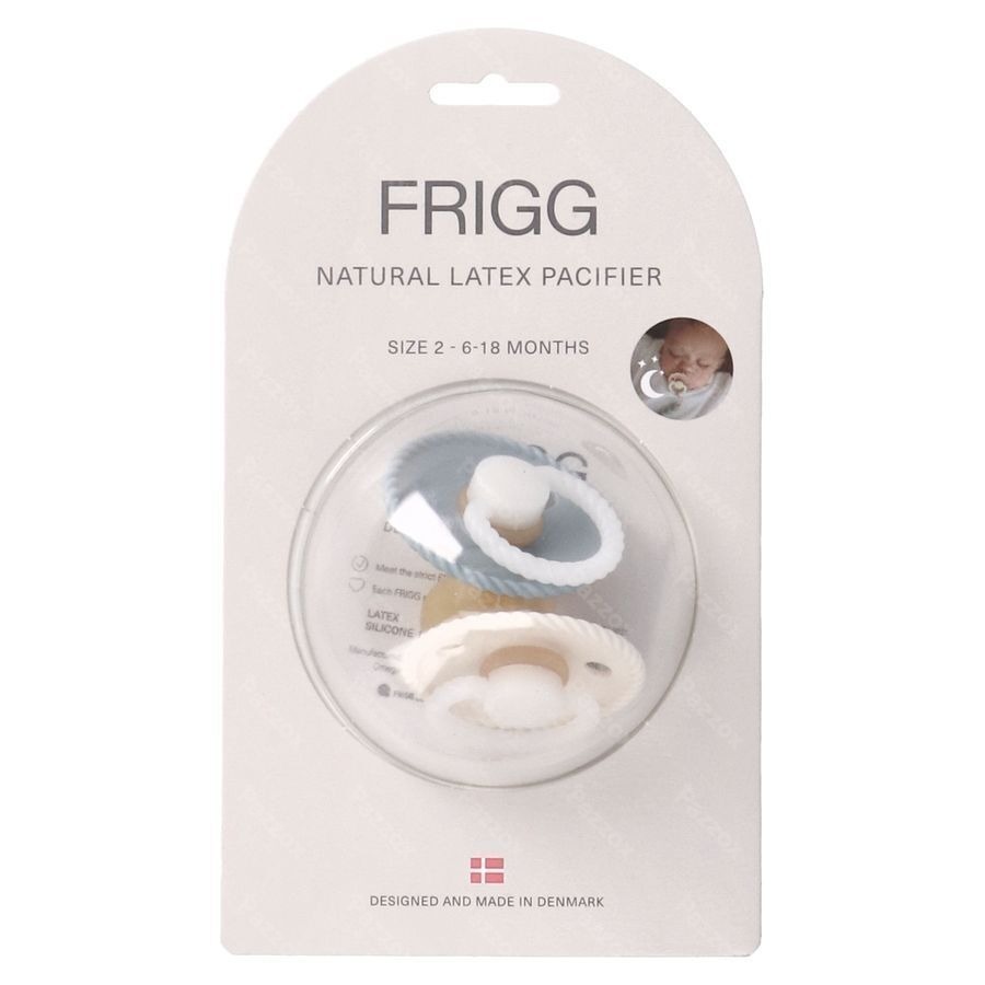 Frigg Rope Night Fopspenen Latex T2 Stone/cream 2