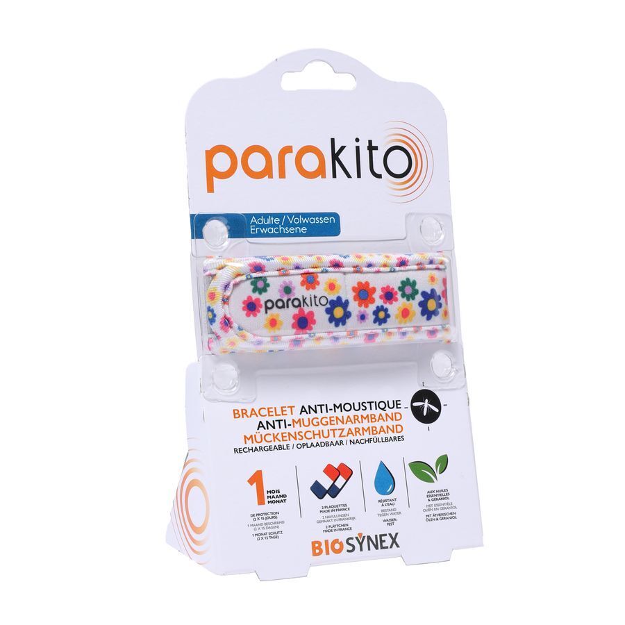 Para'kito Armband Anti Muggen bloemen