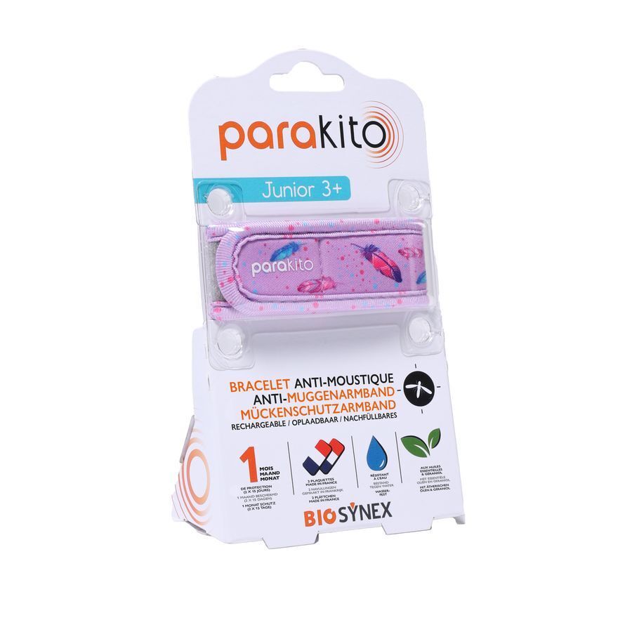 Para'kito Kids Armband Anti Muggen Veren