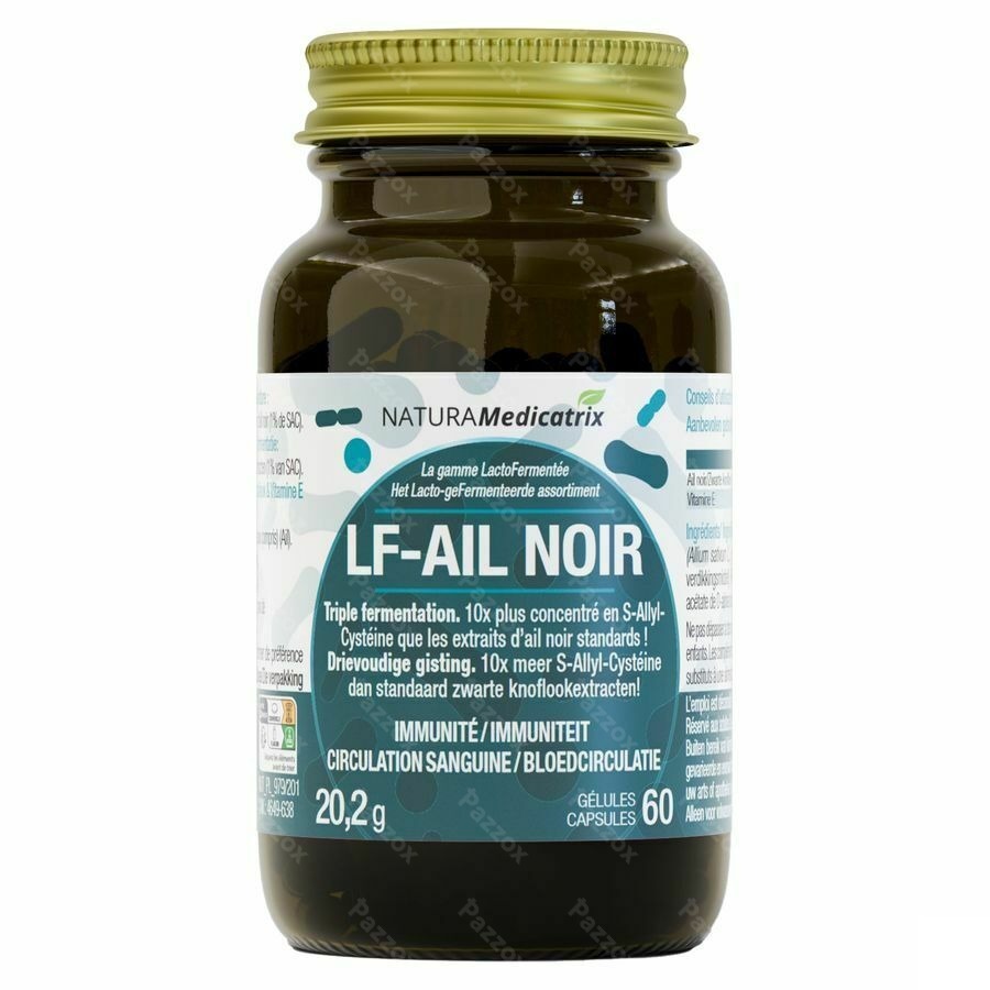 Lacto Fermentee Knoflook Caps 60