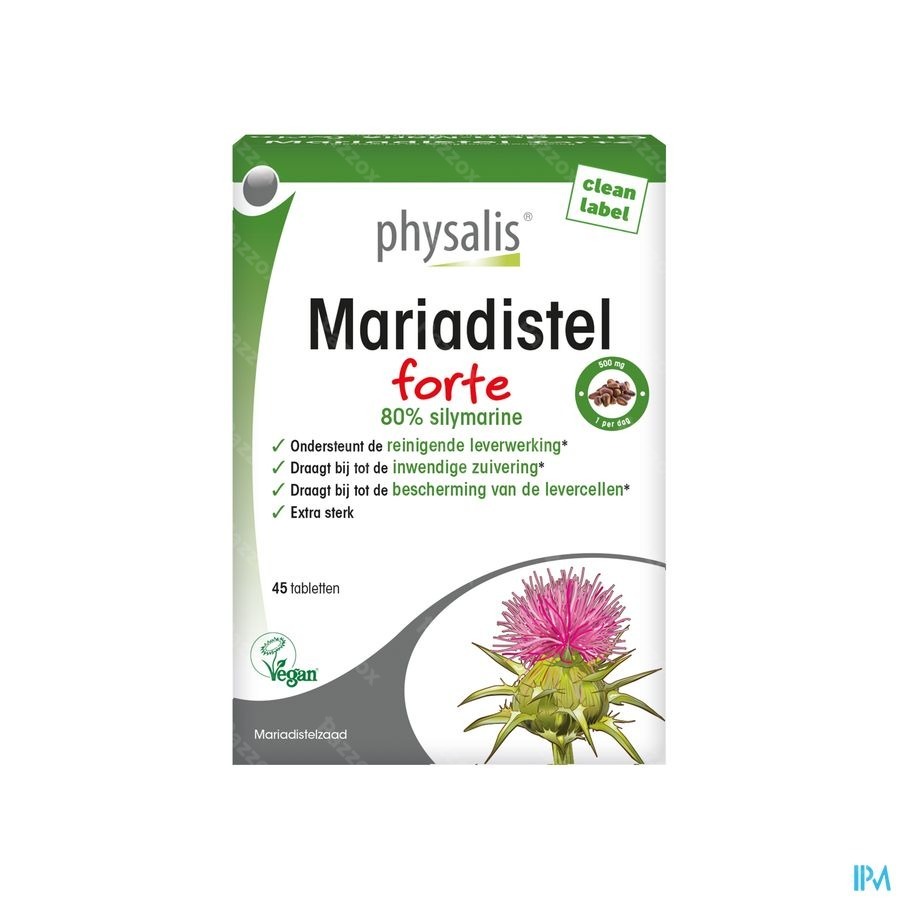 Physalis Mariadistel Forte 45 Tabletten